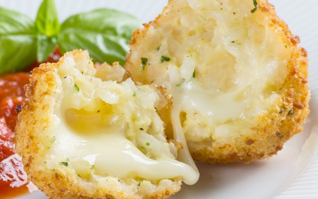 receita de bolinho de arroz com queijo na airfryer