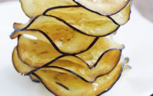 chips de berinjela na airfryer