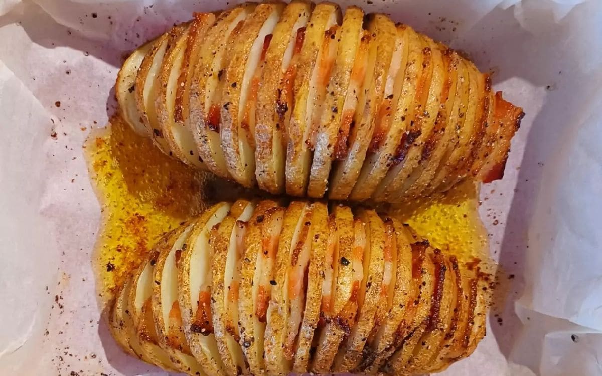 batata com presunto e queijo na airfryer