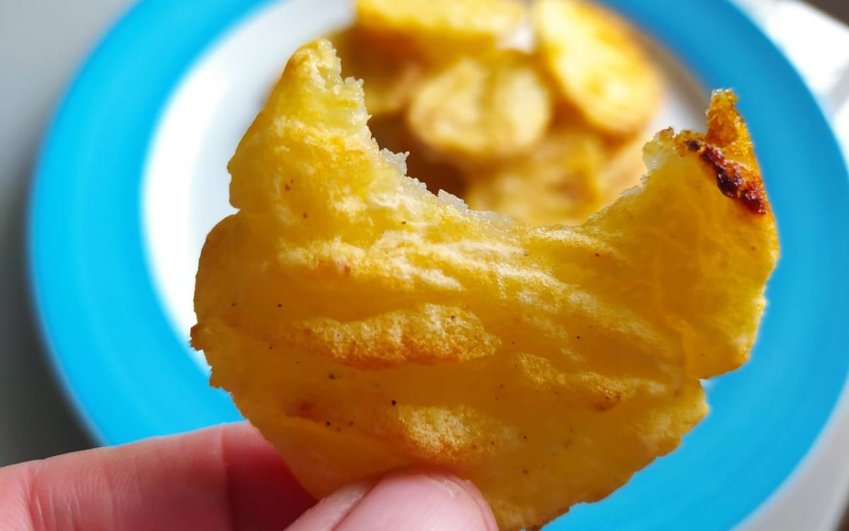 batata com maizena na airfryer