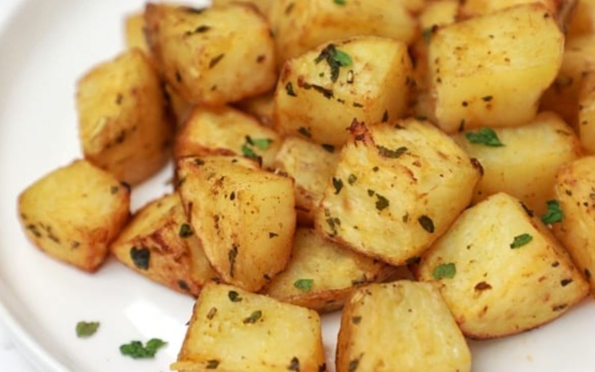 batata sauté na airfryer