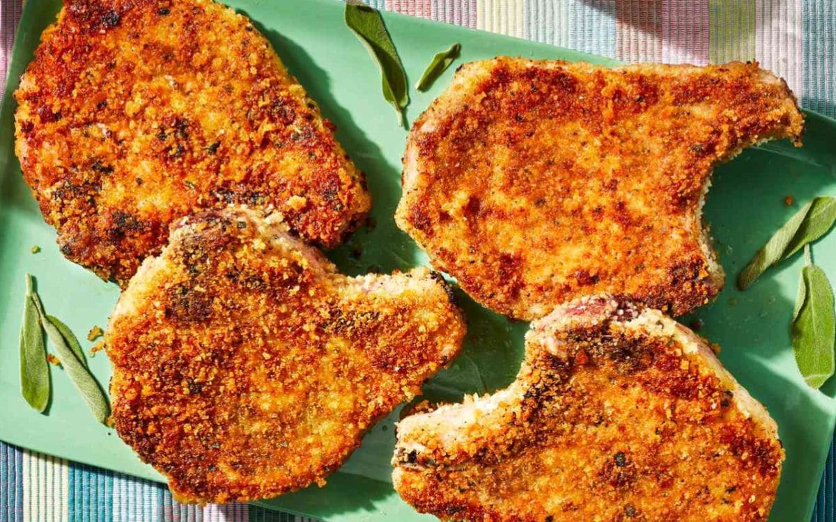 bisteca a milanesa na airfryer