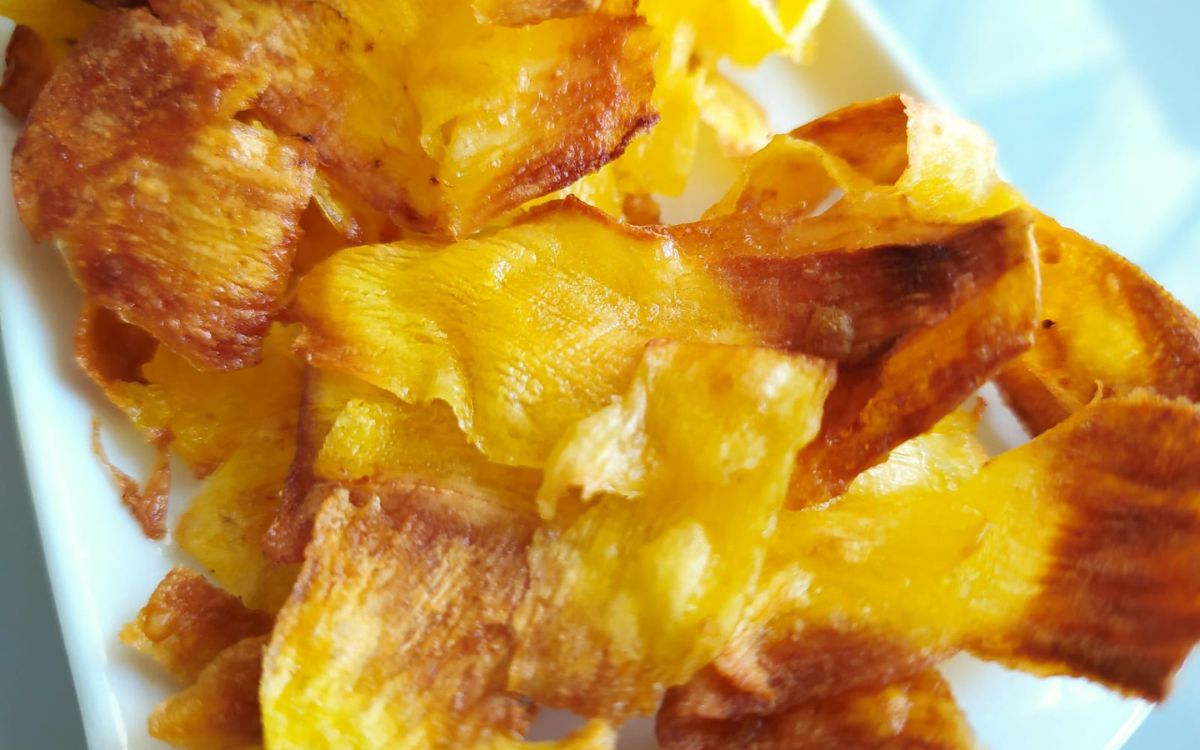 Snack de Batata Salsa na Airfryer