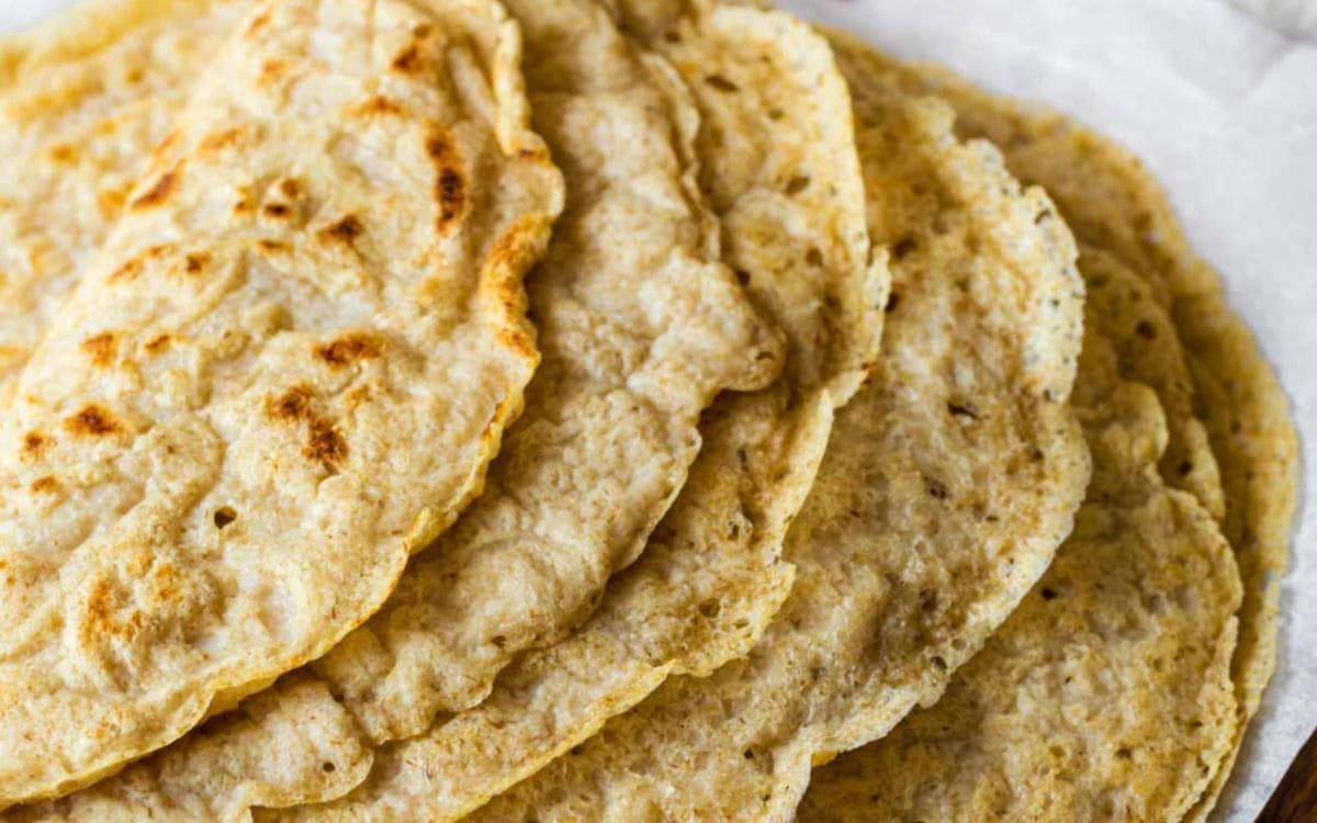 tortilha de aveia na airfryer