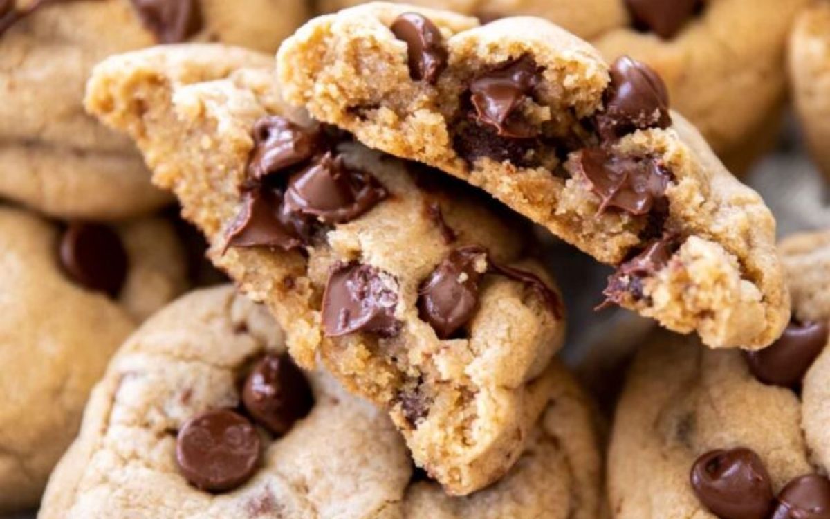 cookies de chocolate na airfryer