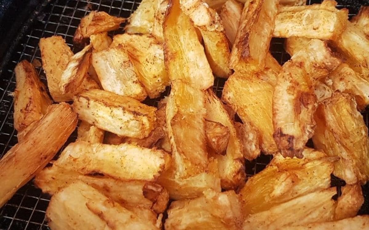 como fazer mandioca frita na airfryer