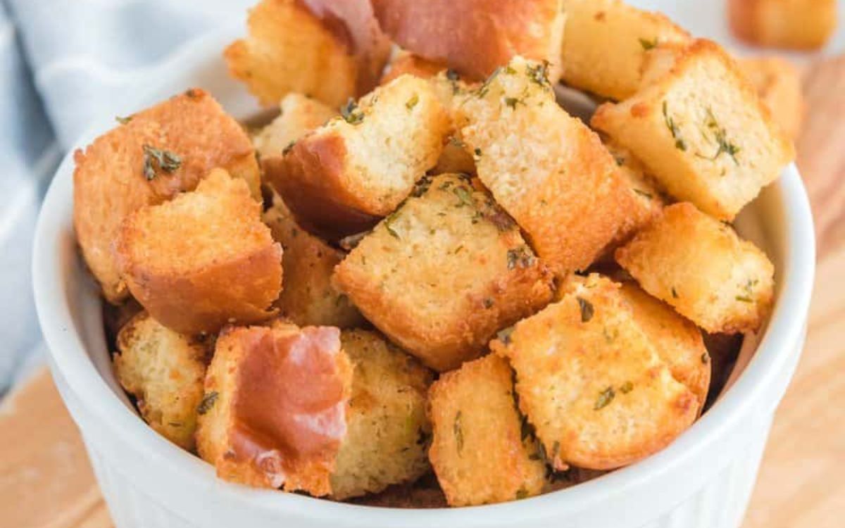 croutons na airfryer