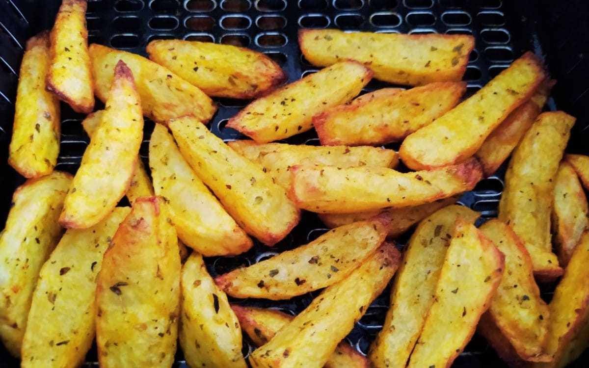 batata rústica com páprica defumada na airfryer