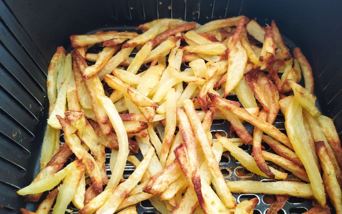 batata fininha na airfryer