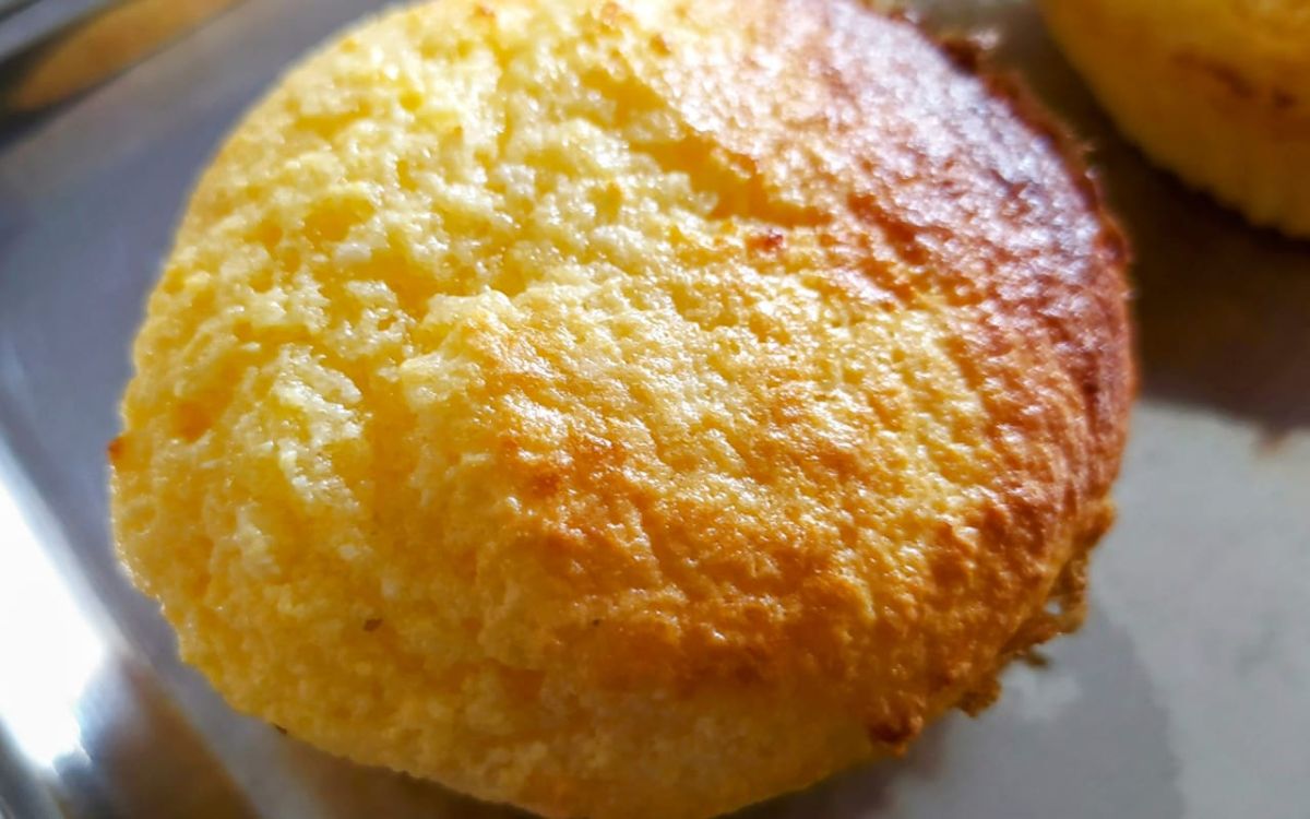 Receita de Bolinho de Milharina na Airfryer