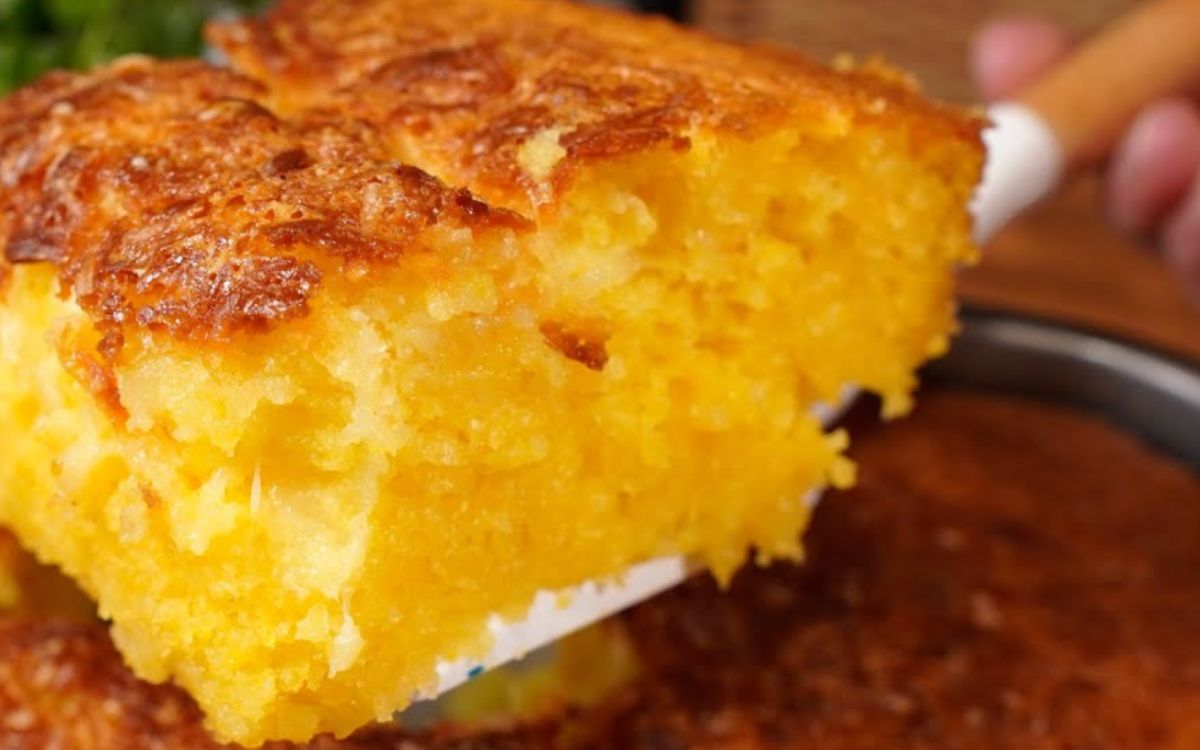 bolo de milho de latinha cremoso