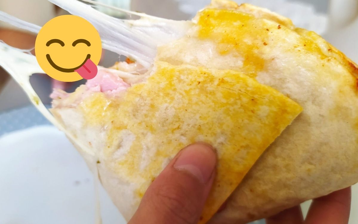 burrito na air fryer tipo pizza