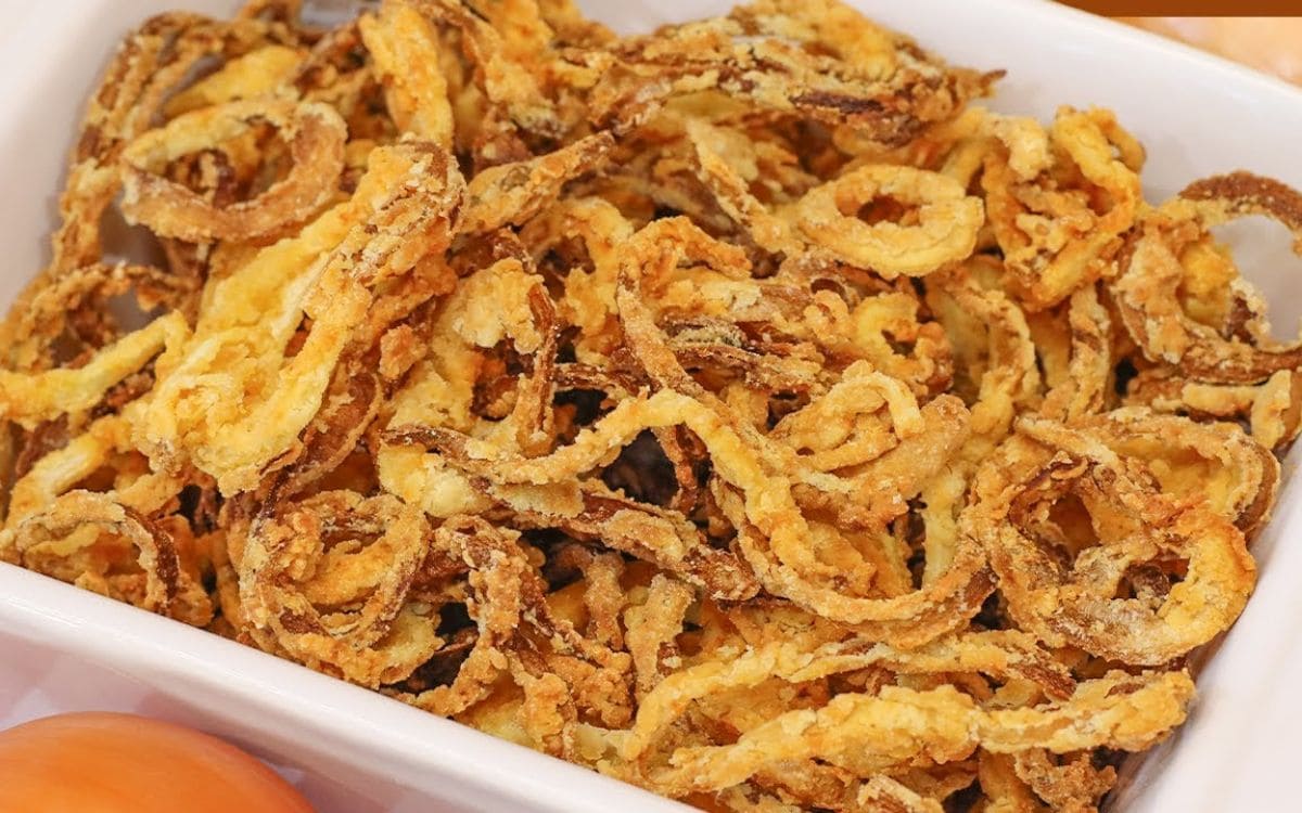 crispy de cebola na airfryer