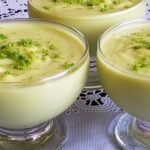 mousse de abacate e limão