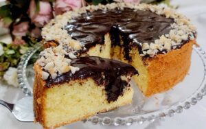 Bolo de Laranja com Chocolate