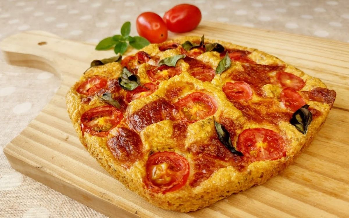 Pão Pizza na Air Fryer