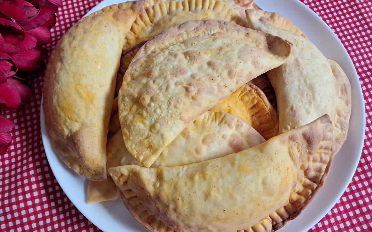 Pastel de Pizza na Air Fryer