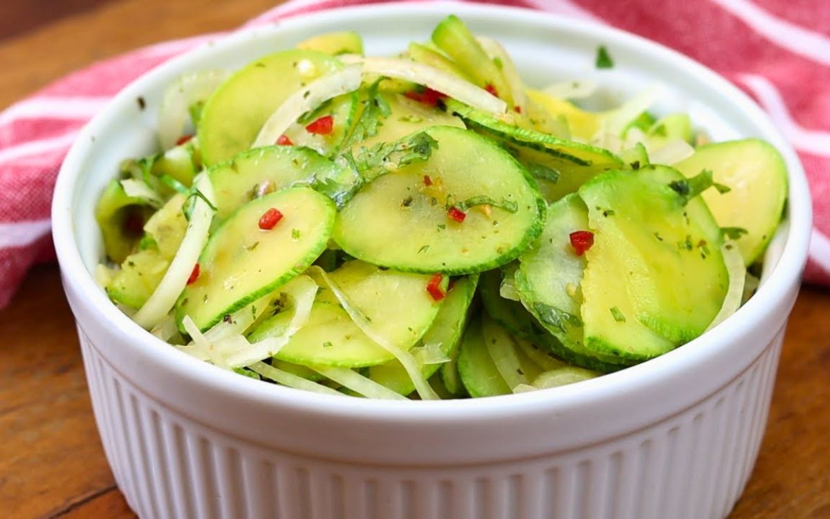 Salada de Abobrinha 