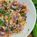 Salada de Repolho Roxo e Cenoura