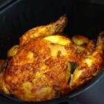 frango assado inteiro na airfryer