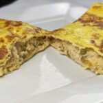 omelete com massa de creme de leite