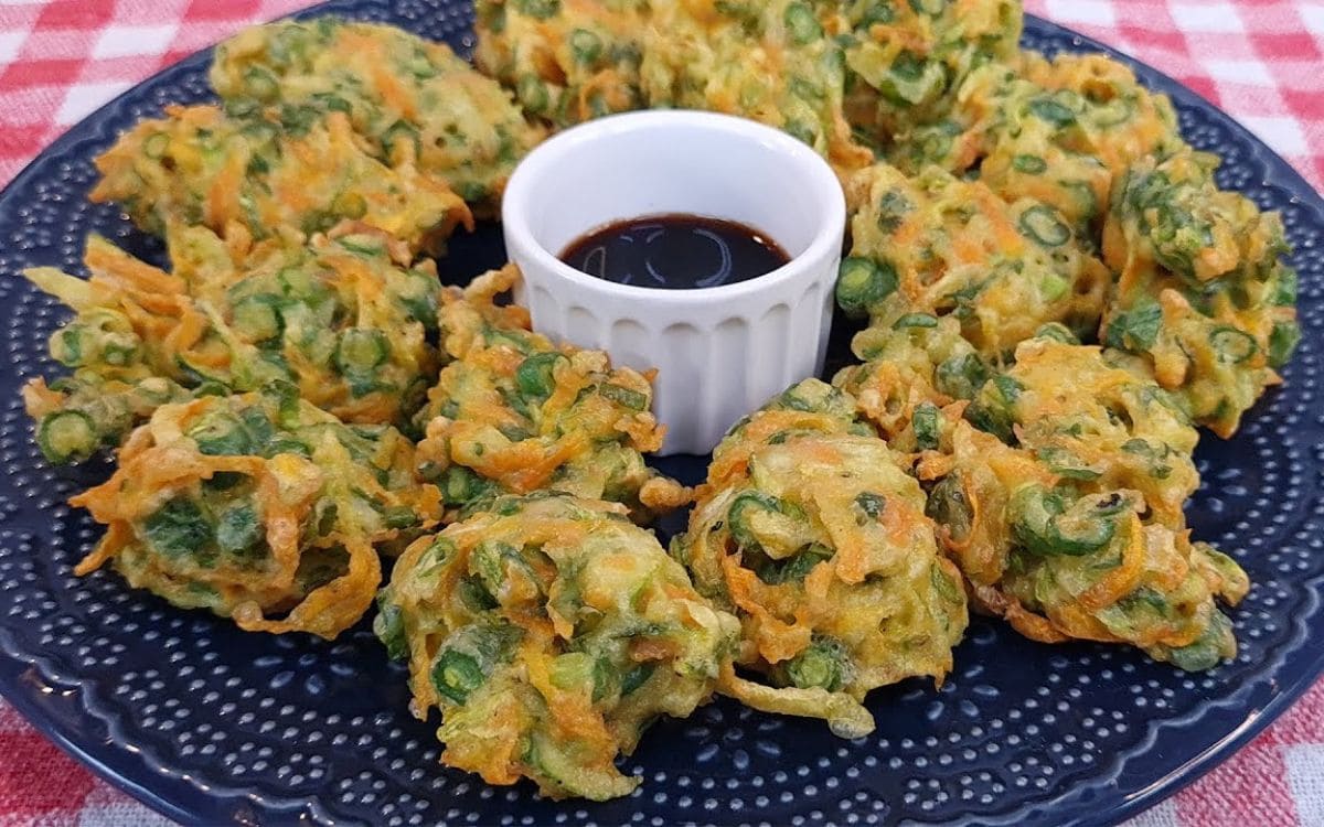 Bolinho de Legumes em 25 Minutos