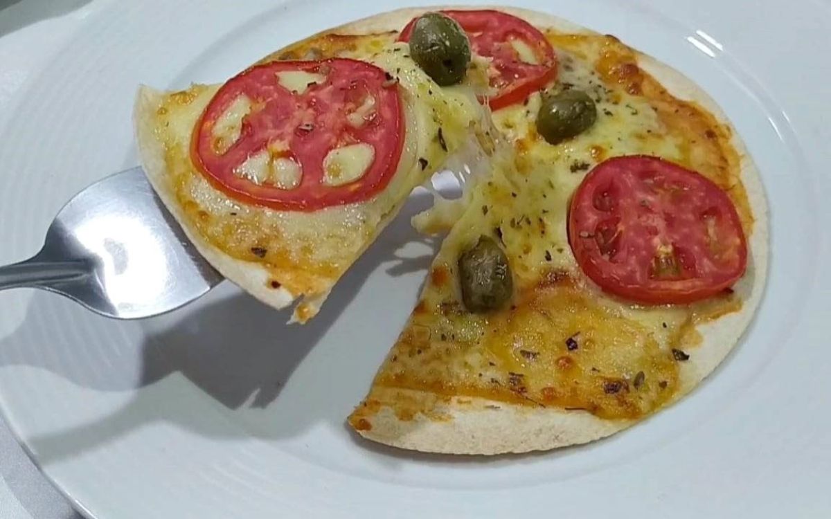 Pizza de Rap 10 na Air Fryer